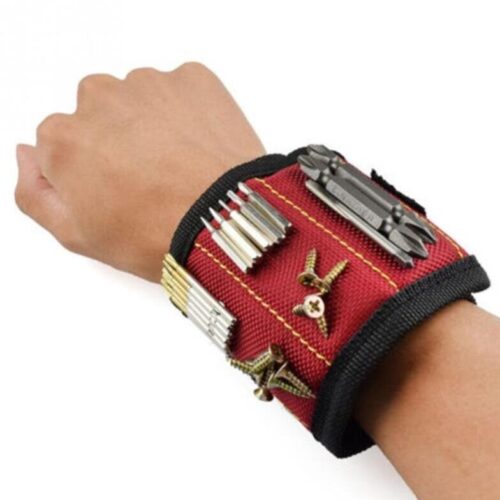 Bracelet magnétique porte outils