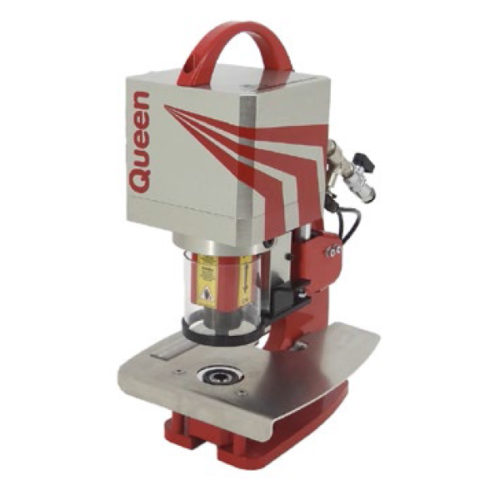 Presse à oeillets Queen pneumatique semiautomatique 3 tailles