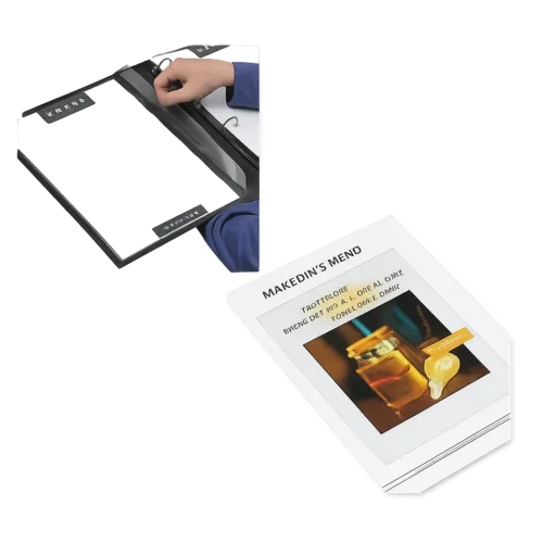 pochette folio auto-adhésive