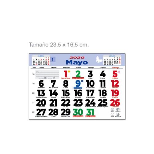 rabats de calendrier