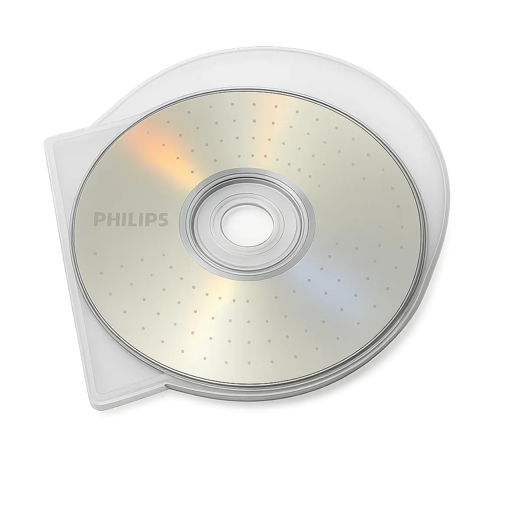 boîtier cd clamshell