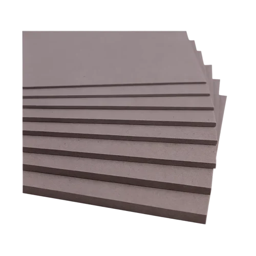 carton gris laminé