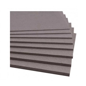 carton gris laminé