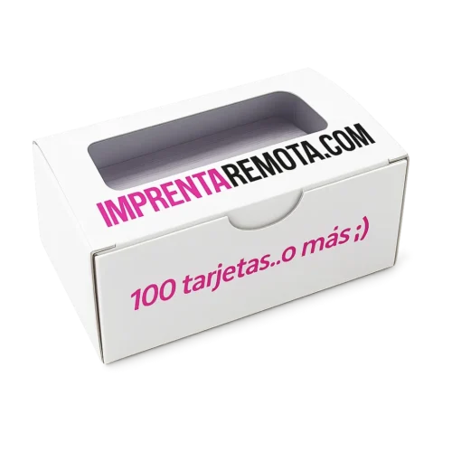 Boite pour cartes de visite personnalisable