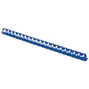 Anneaux plastiques 21 boucles Bleu