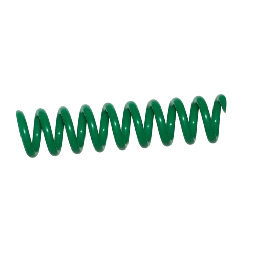 Spirale en plastique vert Pas 64