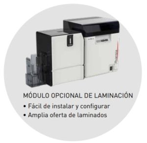 módulo opcional de laminación