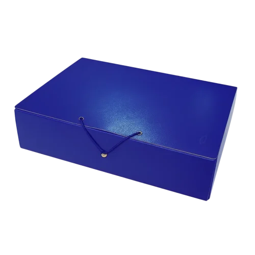 porte document bleu