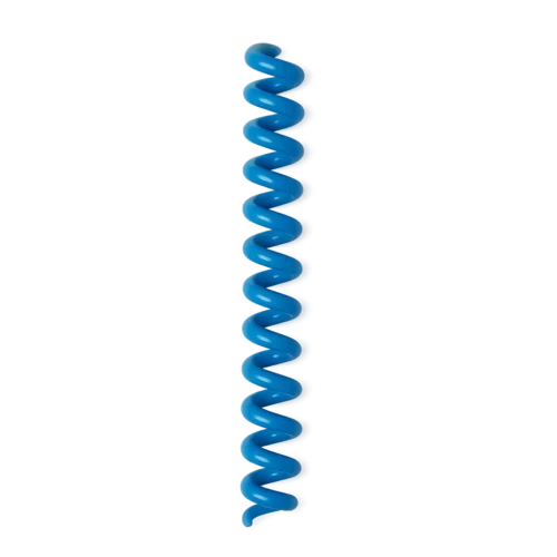 spirale en plastique bleu nuit