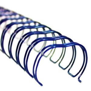 Anneaux métalliques double boucle