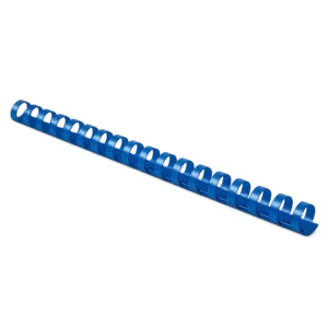 Peignes de reliure plastique 21 boucles Bleu
