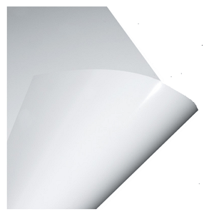 Feuilles plastiques PVC Mate Blanc Uviprint