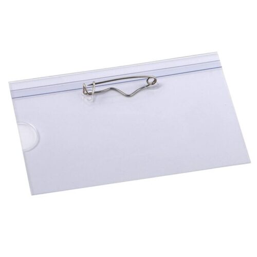 Porte-cartes avec épingle de sûreté