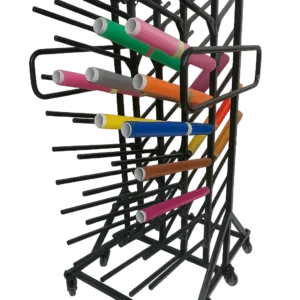 Rack de rangement pour rouleaux