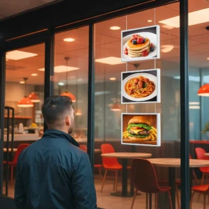 PLUSIEURS AFFICHAGES SUSPENDUS