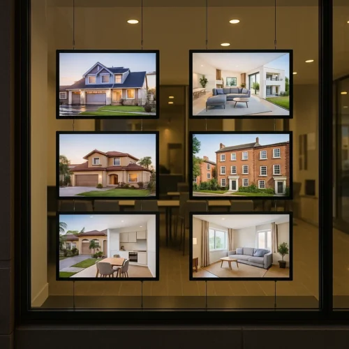 PLUSIEURS AFFICHAGES SUSPENDUS